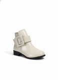 Ankle Boot Leather With Zipper G-25