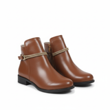 BOOT FLATS LEATHER G-24