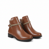 BOOT FLATS LEATHER G-24