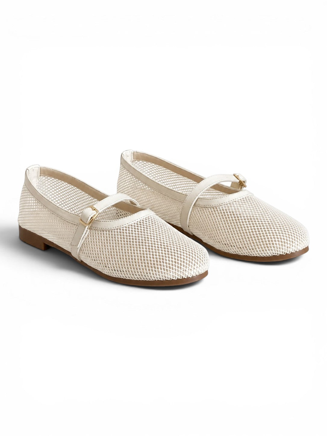 Ballerina flat Leather In a distinctive way BF-813