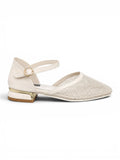 sandal flat Leather with mesh SF-64