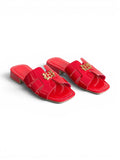 slippers leather flat Uniquely designed SL-231