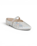 Ballerina flat Leather With a Glossy mirror design BF-815