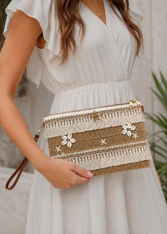 Handbags Summer Decorated with Fringe and starfish ZT-10