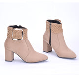 BOOT HEELS Suede R-7