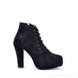 BOOT HEELS Suede -R-2