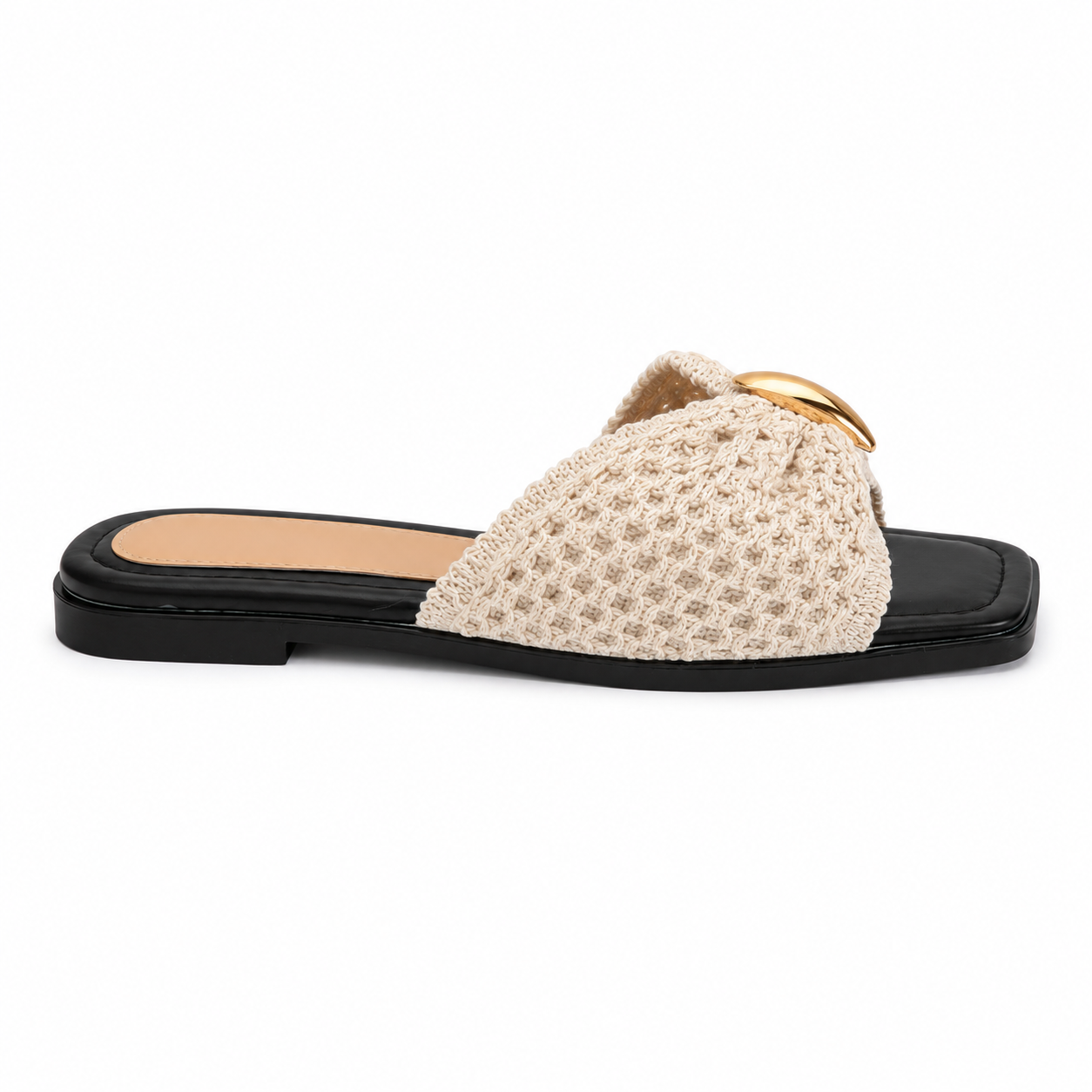 Slipper Flat Fabric Comfortable Shape Bow SL-255
