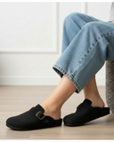 Mules Flat Suede SB-15