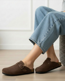 Mules Flat Suede SB-15