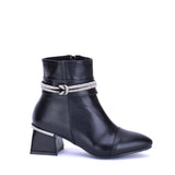 BOOT HEELS LEATHER  -R-5