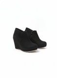 Suede Heel Boot BW-10