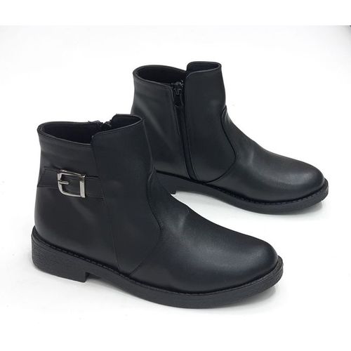 Ankle Boot Flat Leather G-48