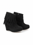 BOOT Mid HEELS SUEDE - BW-12