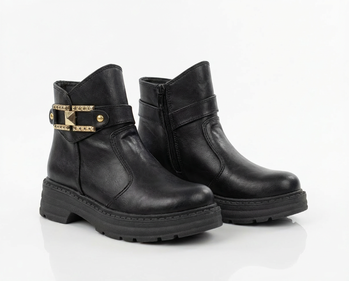 Ankle Boot Leather Stylish G-60