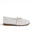 Ballerina flats fabric embroidered BF-811