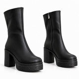 Long Boot High Heel Leather LB-44