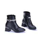 BOOT HEELS LEATHER  -R-5