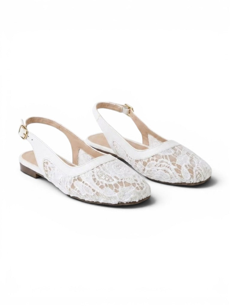 Ballerina Flat Dentelle With Buckle BF-809