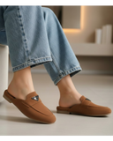 Mule Suede Flat Stylish SB-24