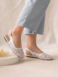 Ballerina Flat Dentelle With Buckle BF-809