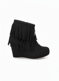 BOOT Mid HEELS SUEDE - BW-12