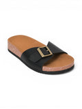 Slippers leather With Buckle SL-240