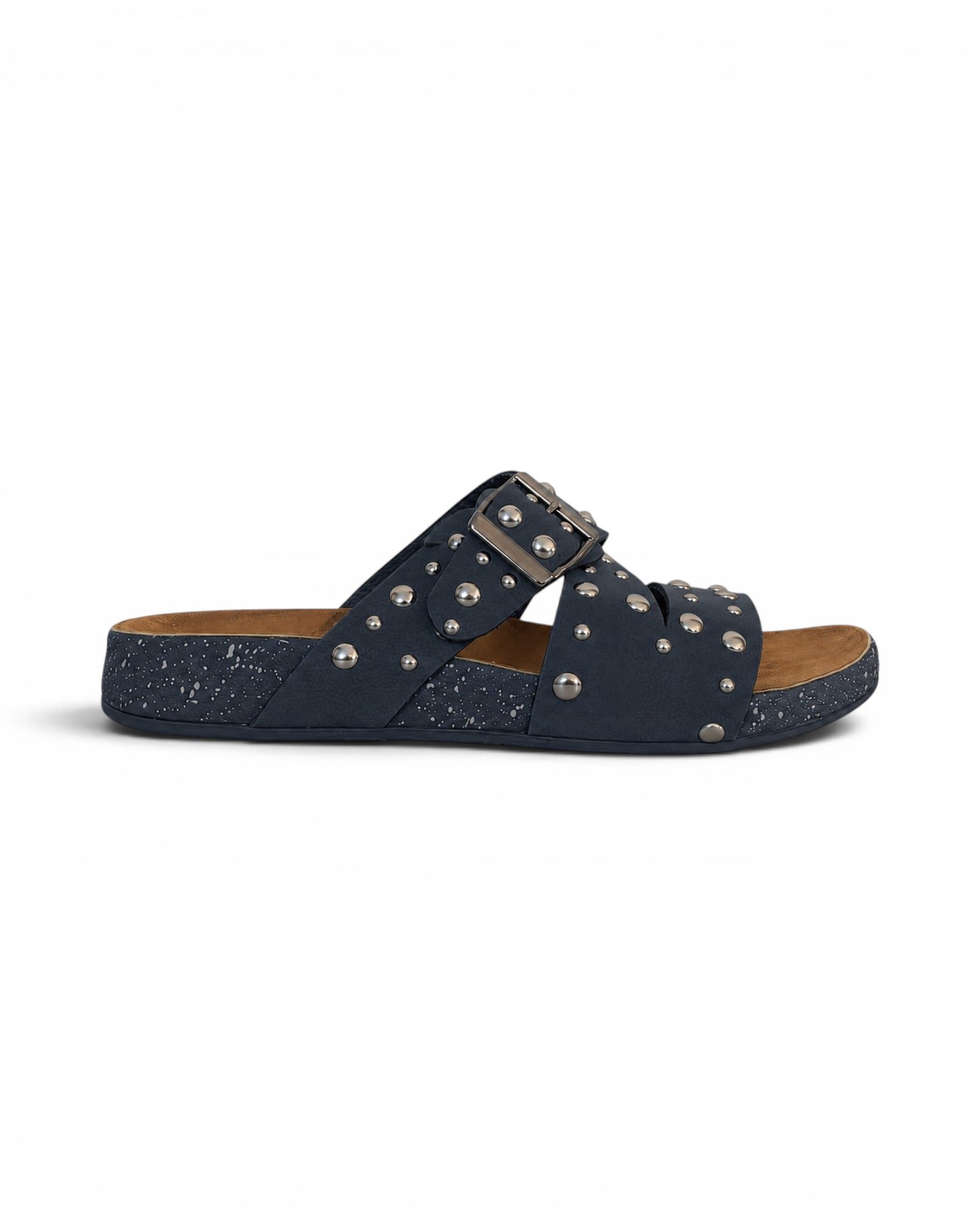Slippers Fabric Flat With Buckle SL-219