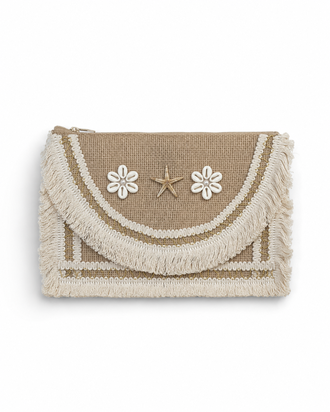 Handbags Summer Decorated with shell roses ZT-9