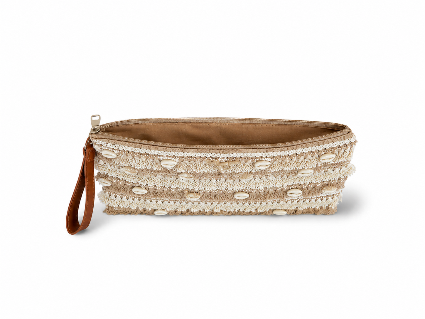 Handbags Summer Decorated with layers of Fringe and seashells ZT-11