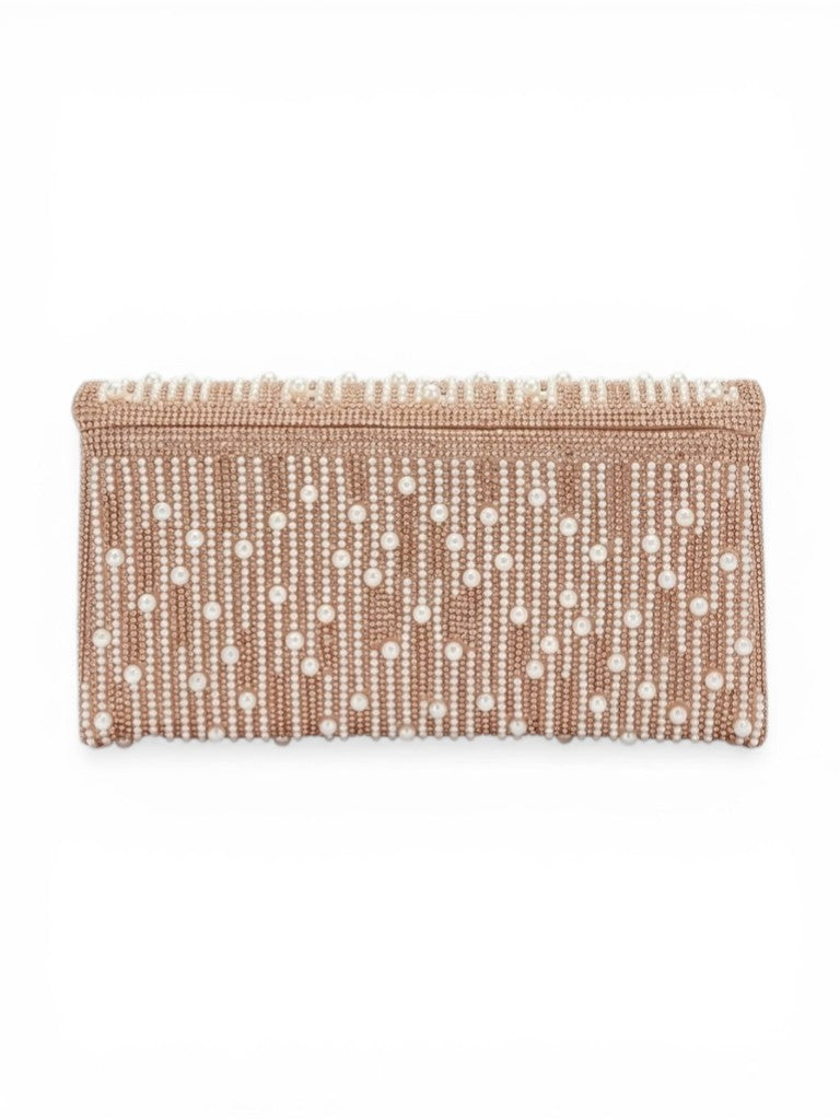 Crossbody evening bag With sparkling stones and beads ZS-7