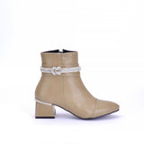 BOOT HEELS LEATHER  -R-5