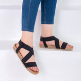 Suede Flat Sandal SN-77