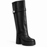 Long Boot High Heel Leather LB-44