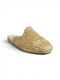 Mules Flat Burlap Elegant SB-705