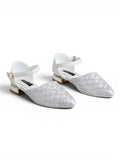 sandal flat Leather Embroidered SF-65