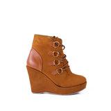 Suede Heel Boot BW-11