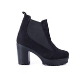 BOOT HEELS SUEDE - R-13