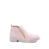 Ankle Boot Flat Leather With Elastic Elegant G-34