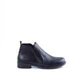 Ankle Boot Leather Flat  With Elastic G-30