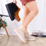 Ankle Boot Flat Suede With Zipper Elegant Z-9