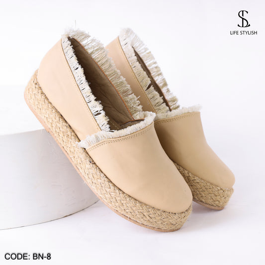 Ballerina Flat Leather Elegant BN-8