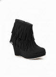 BOOT Mid HEELS SUEDE - BW-12