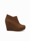 Suede Heel Boot BW-10