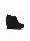 Suede Heel Boot BW-10