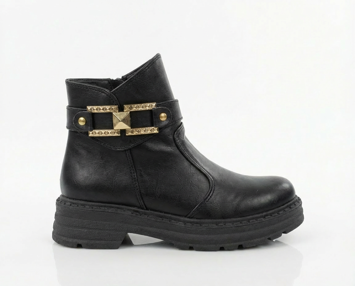 Ankle Boot Leather Stylish G-60