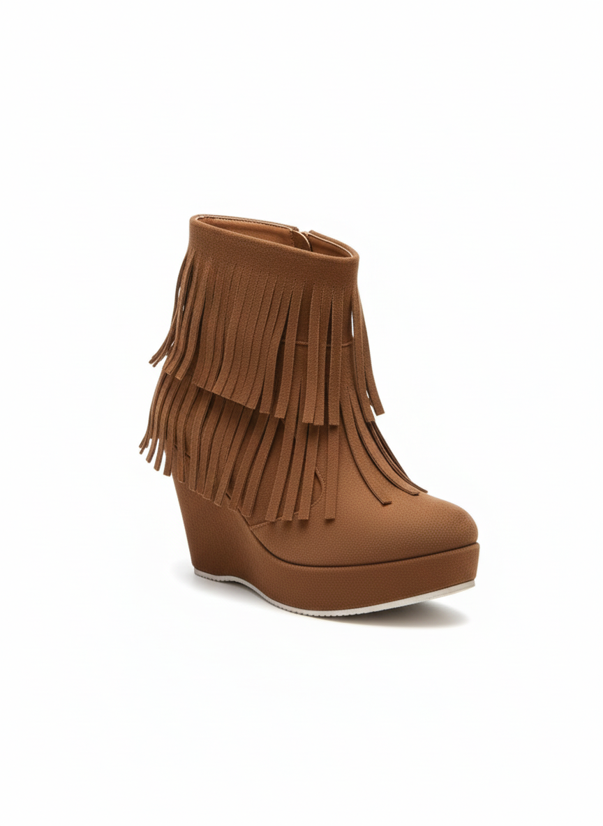 BOOT Mid HEELS SUEDE - BW-12