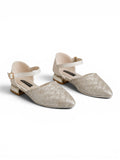 sandal flat Leather Embroidered SF-65