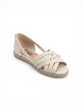 Sandal Flat Leather With Straps SF-57