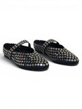 Ballerina flat Leather With a Glossy mirror design BF-815
