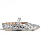 Ballerina flat Leather With a Glossy mirror design BF-815